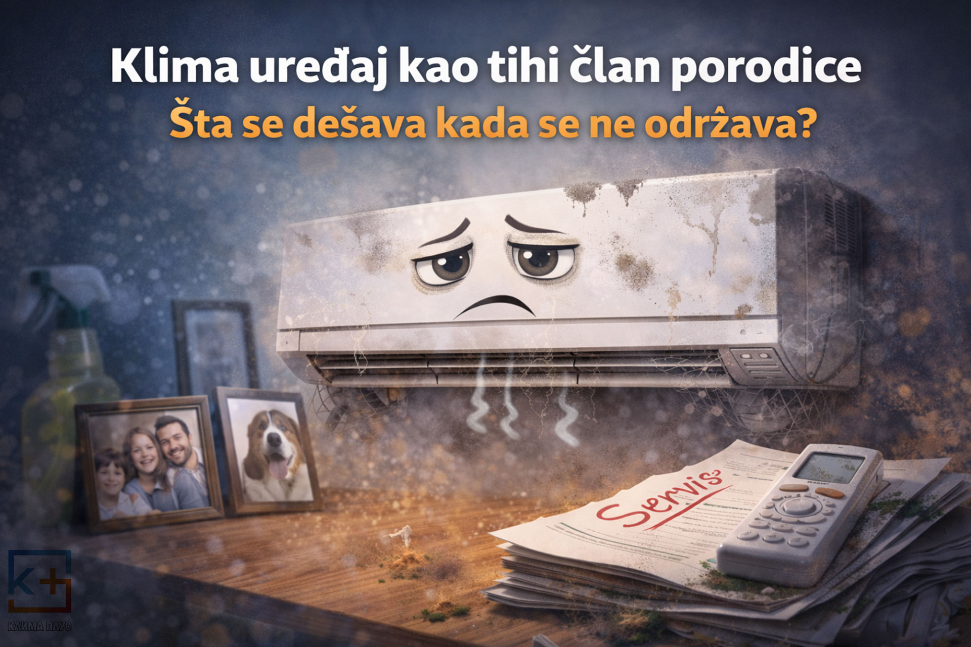 Klima uređaj kao tihi član porodice – šta se dešava kada se ne održava?