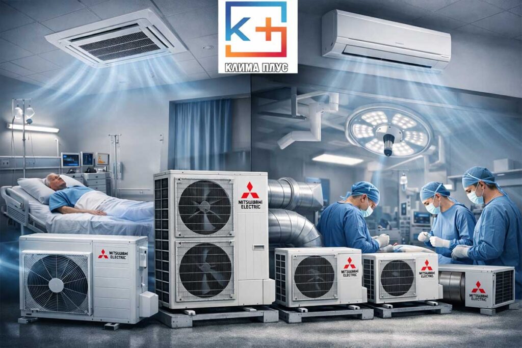 VRF sistemi sa preciznom regulacijom