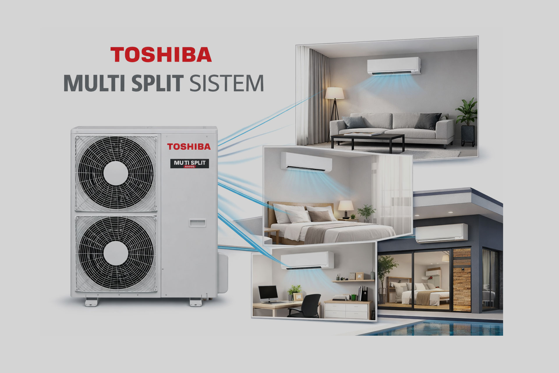 Toshiba-multisplit-sistemi Klima plus