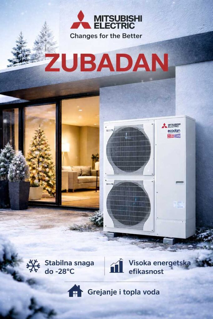 Zubadan tehnologija grejanje na niskim temperaturama