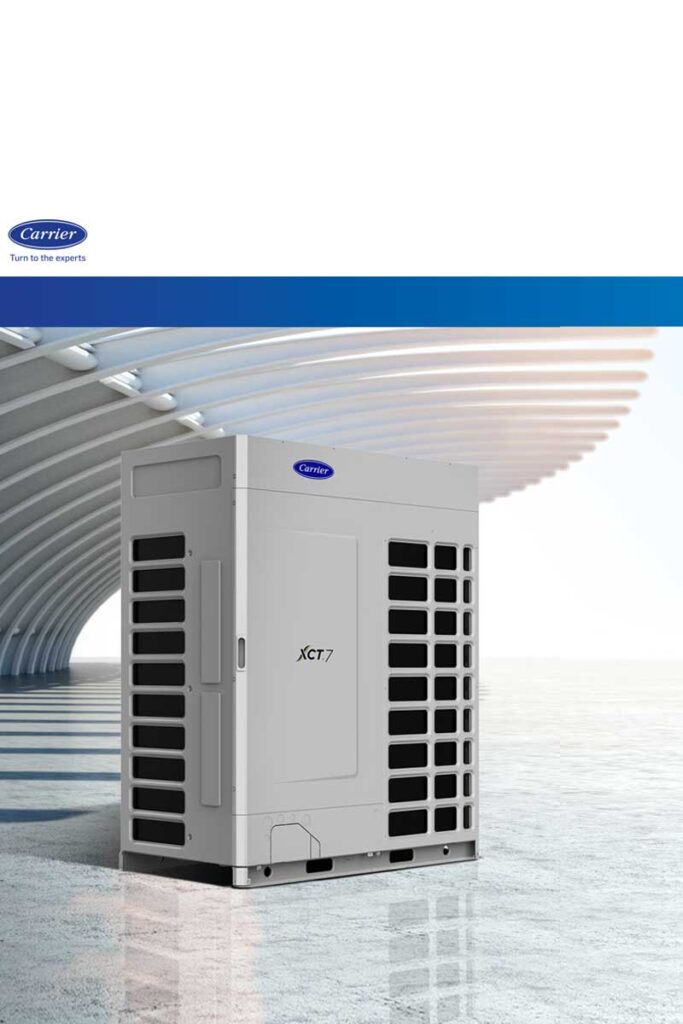 Pouzdani Carrier VRF sistemi za poslovne i industrijske objekte. Kompletna usluga – prodaja, montaža i servis.