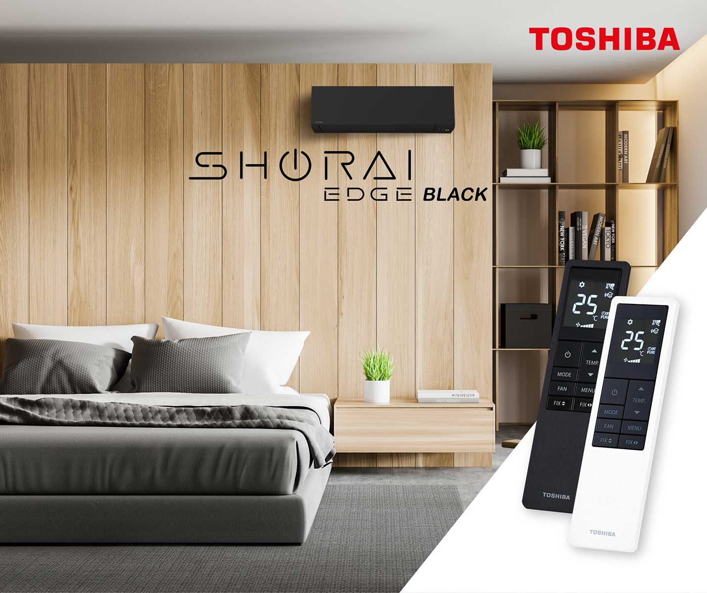 Toshiba Shorai Edge Black klima uređaji nude snažne performanse i elegantan dizajn. Prodaja, ugradnja i servis u Srbiji.