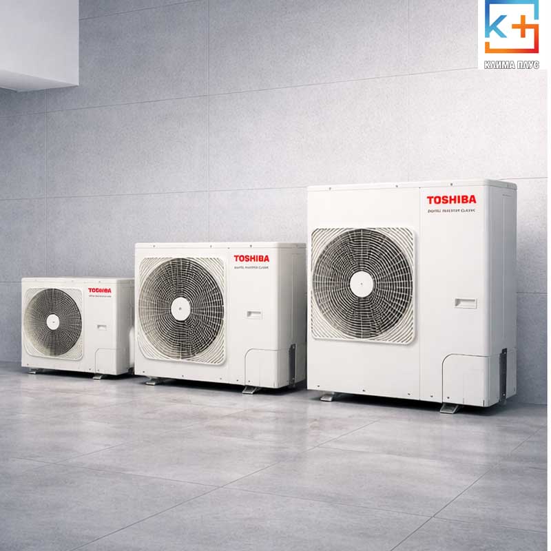 Snaga unutrašnjih i spoljašnjih jedinica za savršen komfor