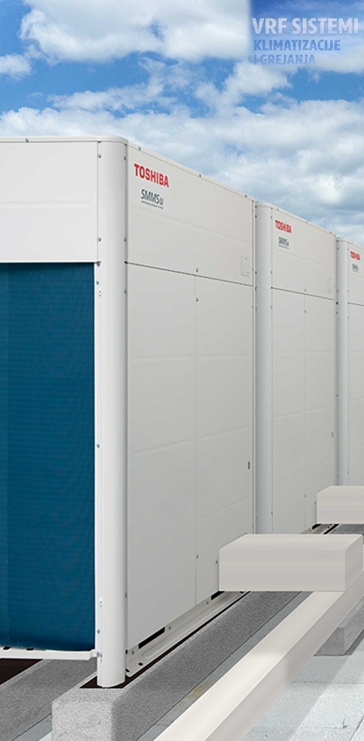 Ovi sistemi omogućavaju da jedna ili više spoljašnjih jedinica istovremeno napaja veliki broj unutrašnjih jedinica različitih tipova, uz preciznu kontrolu temperature u svakoj prostoriji posebno.